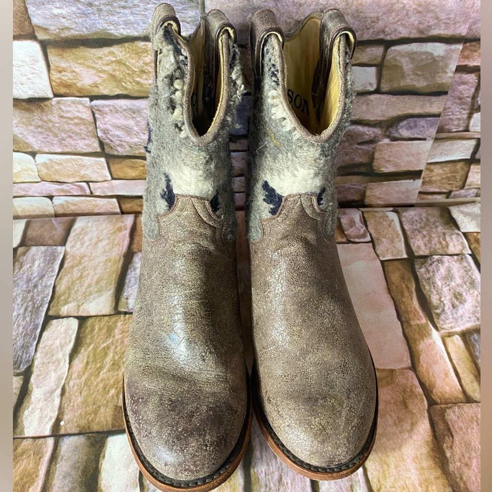 Stetson Womens Size 8.5 Boots Leather . - Picture 2 of 7